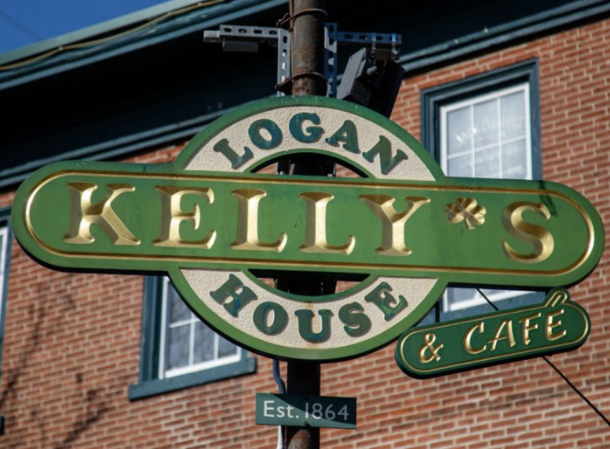 Kelly’s Logan House sign