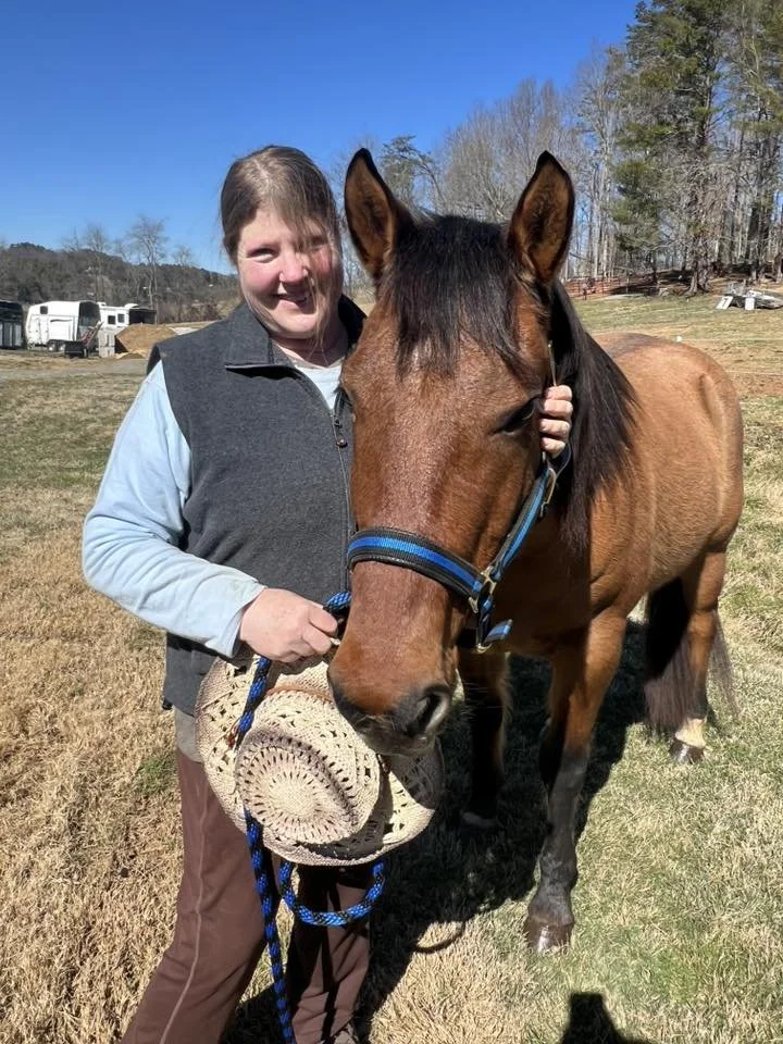Patrice Carter with Kolbi