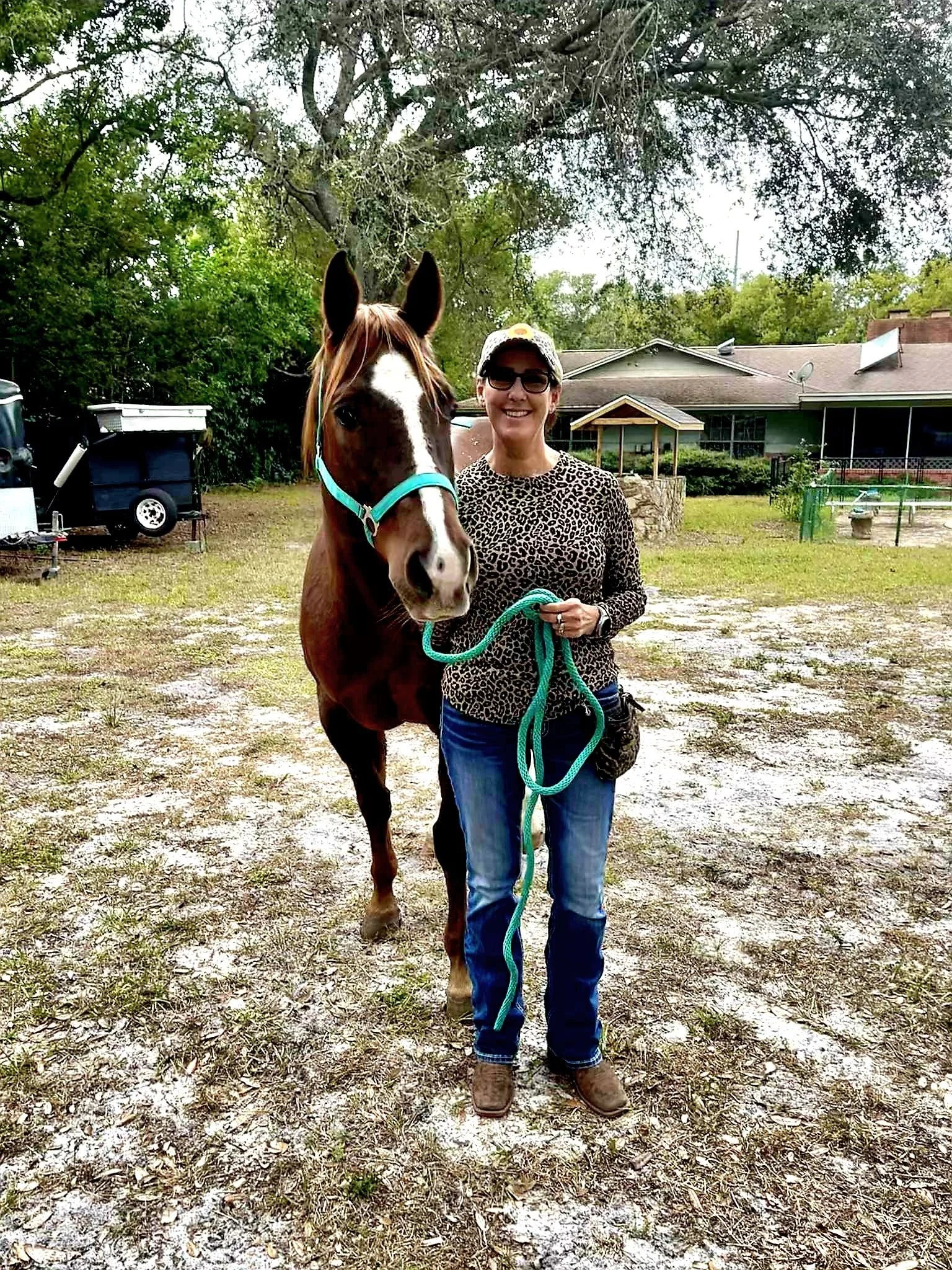 Lara Williams Young with Maverick