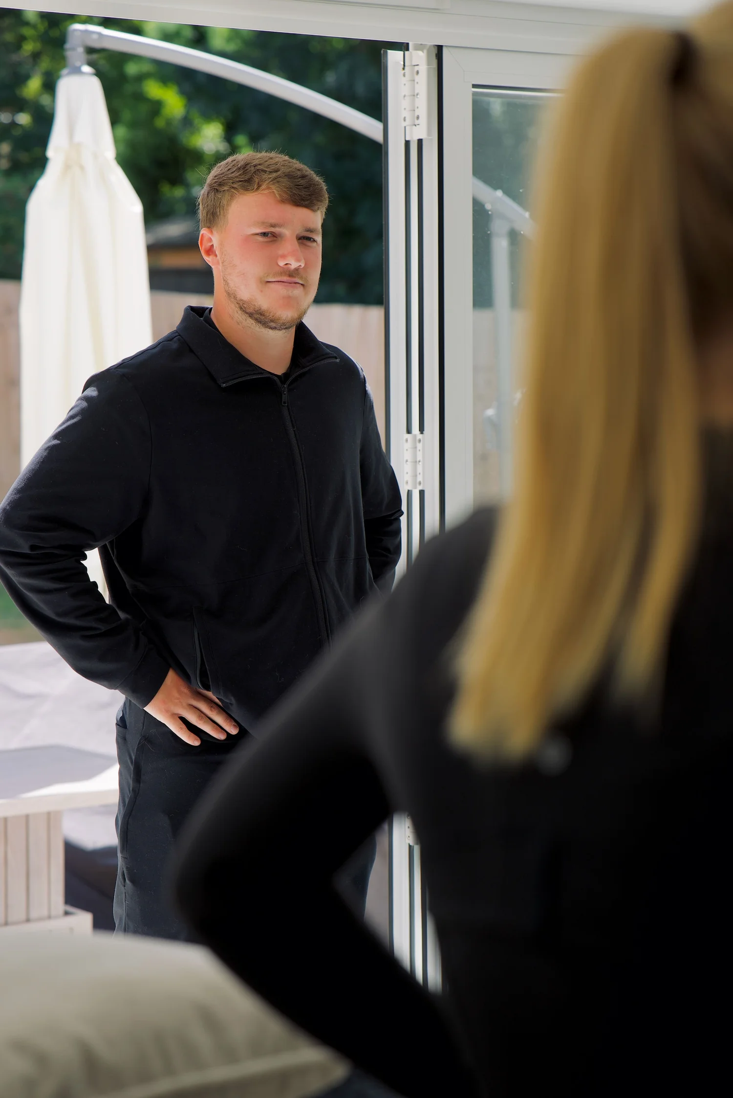 Houndwell dog trainer at a private session