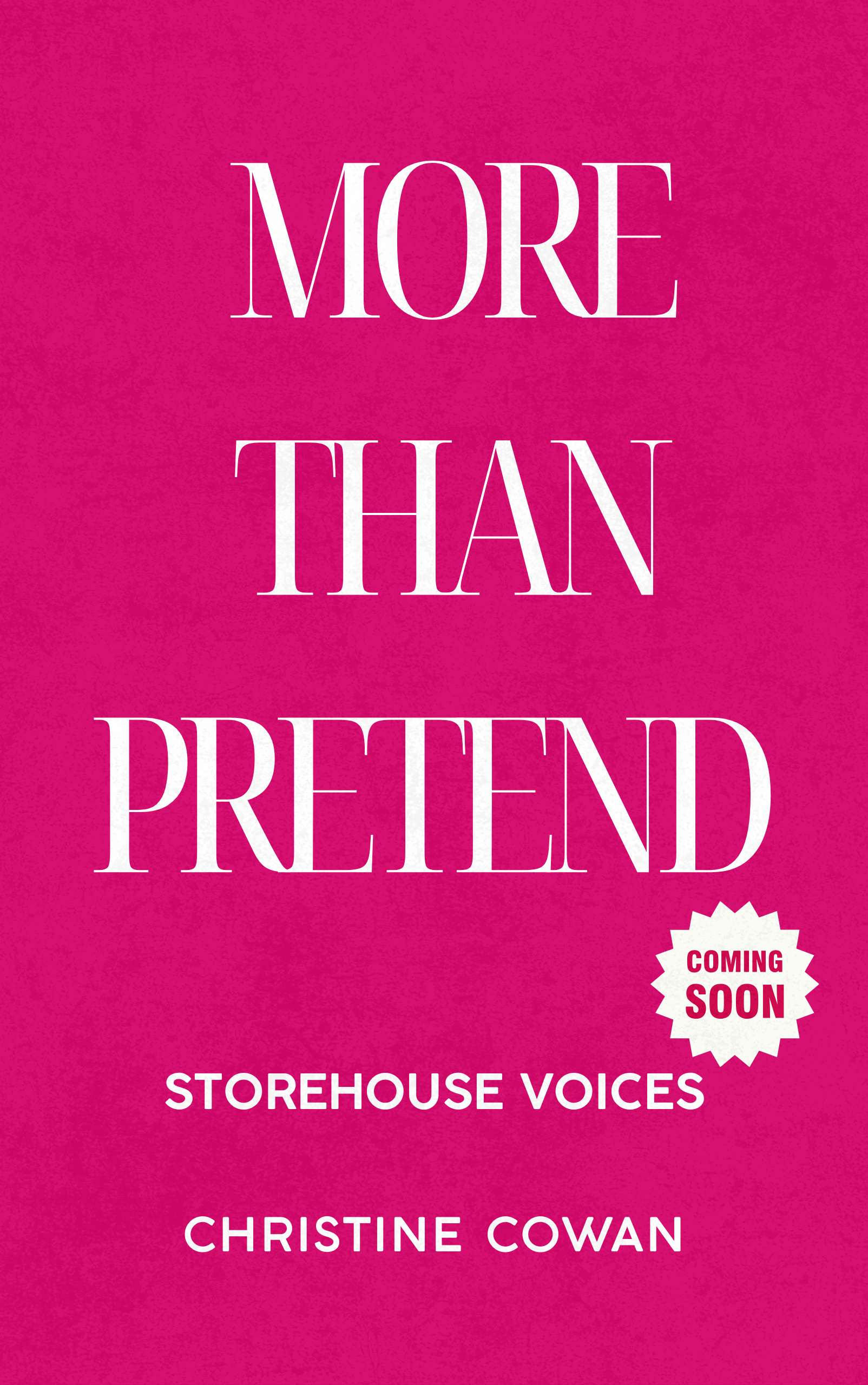 More Than Pretend book cover
