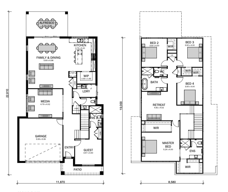 SOLARIS 40 floor plan
