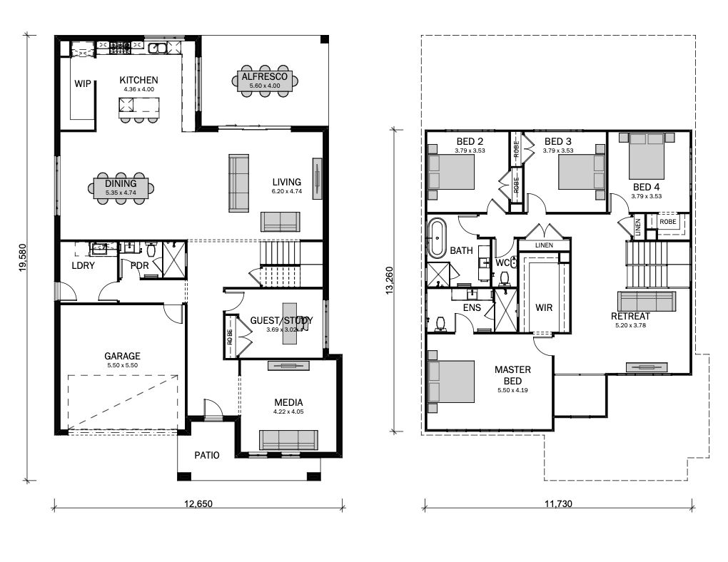VERVE 40 floor plan