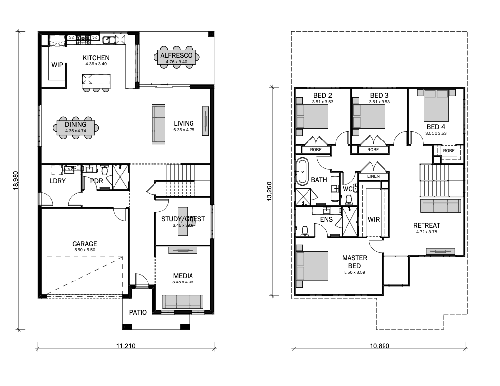 VERVE 36 floor plan