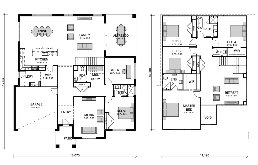 AXIS 44 Wide floor plan