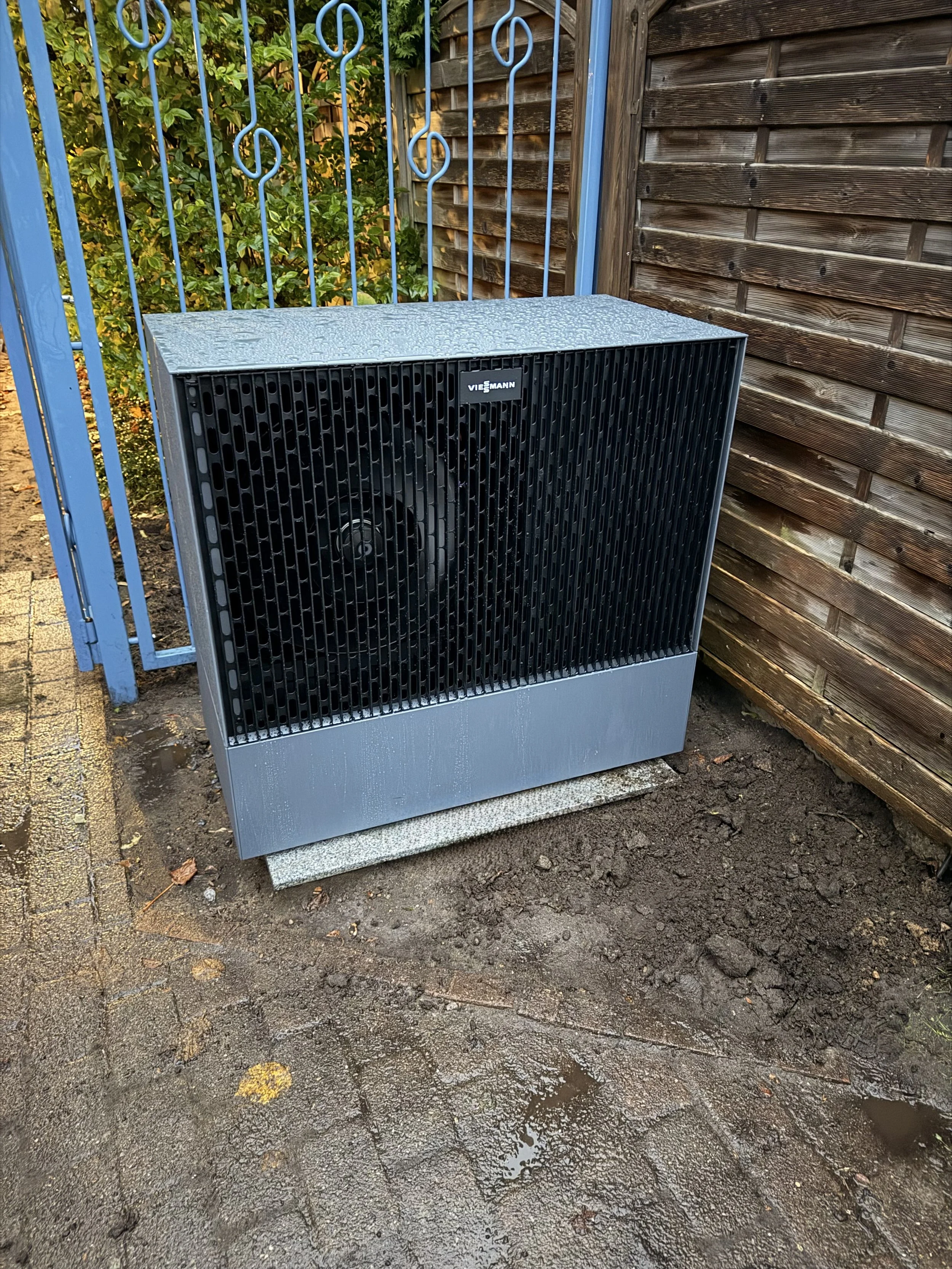 Viessmann Wärmepumpe Installation im Bestand