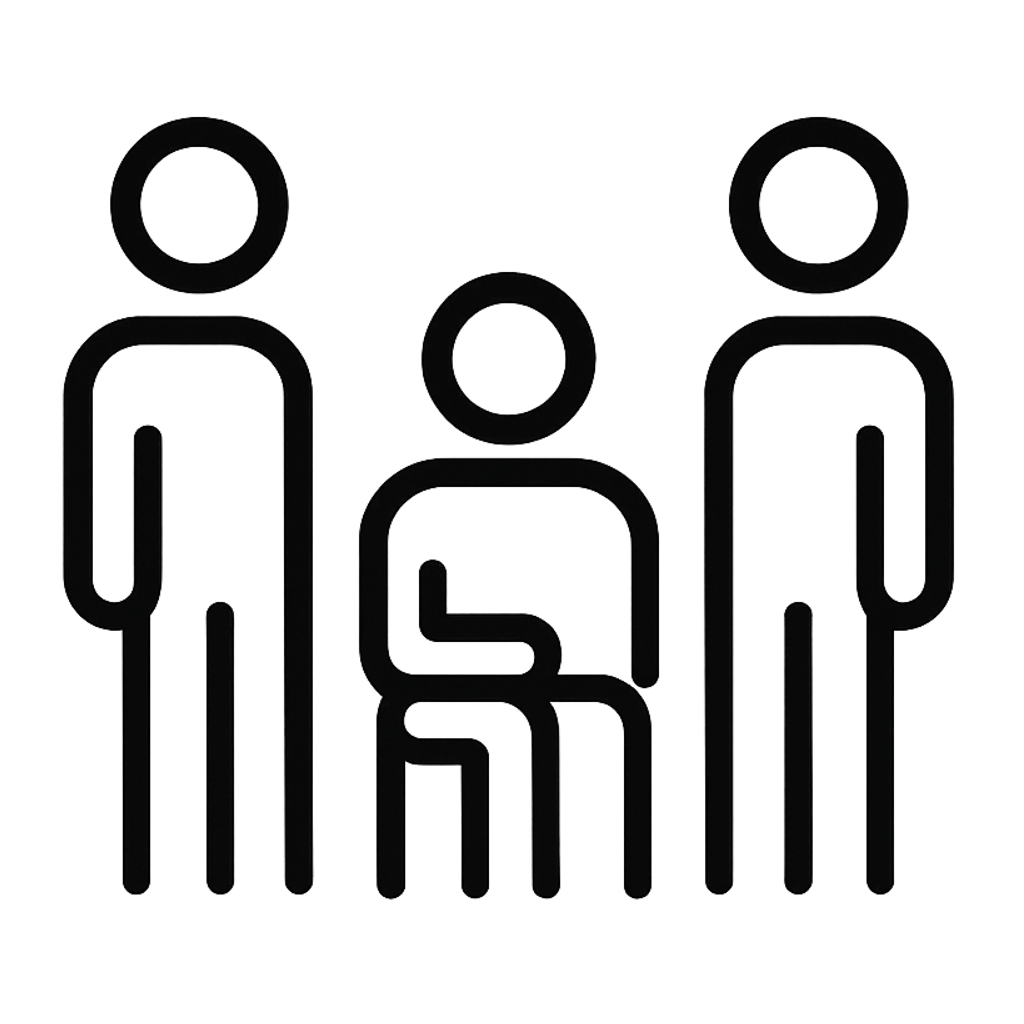 Icon representing performance and growth