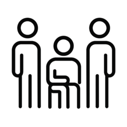Icon representing teams and organisations