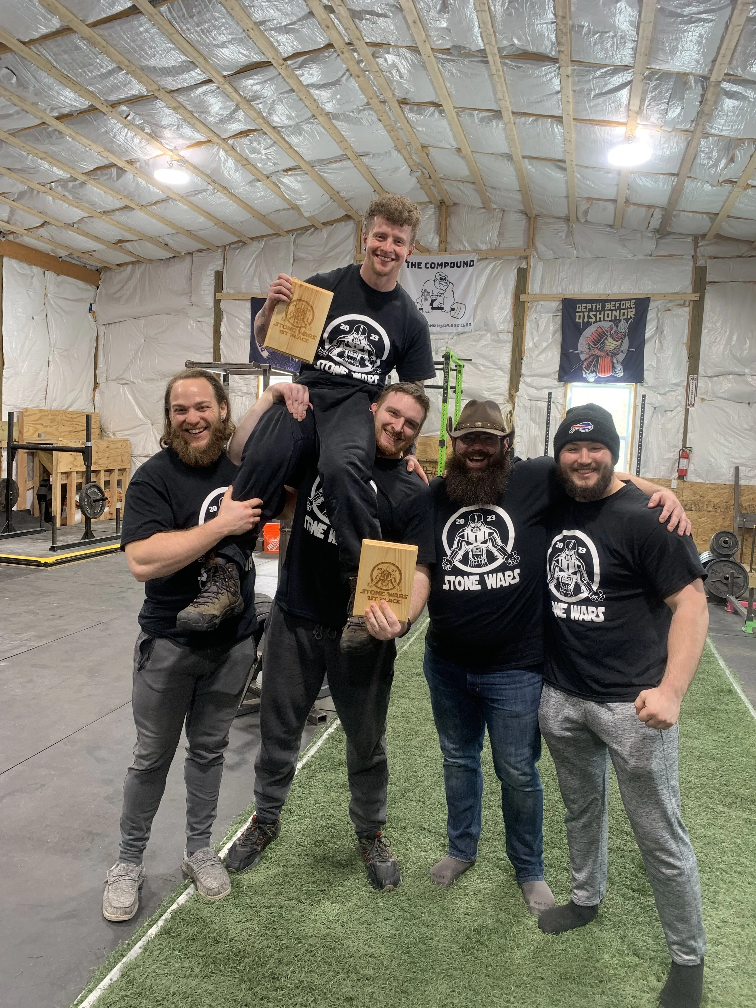 T3 Strength Systems historic stone lifting