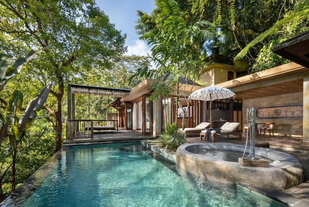 beautiful jungle villa in Ubud