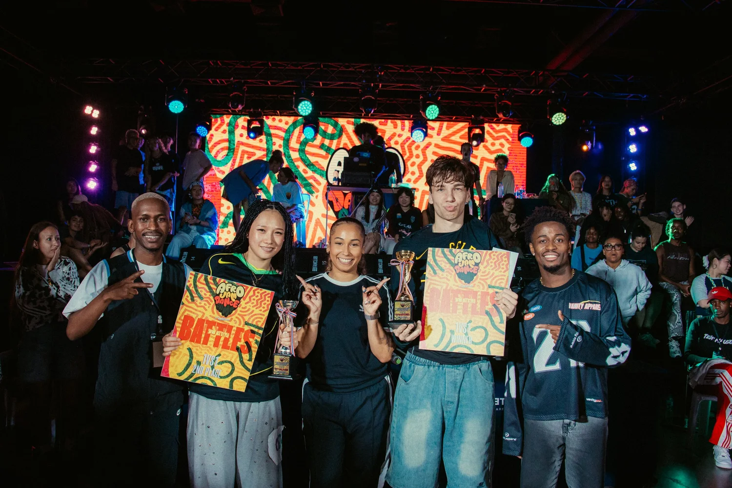 Edition 3 Afro All Styles 1 vs 1 podium