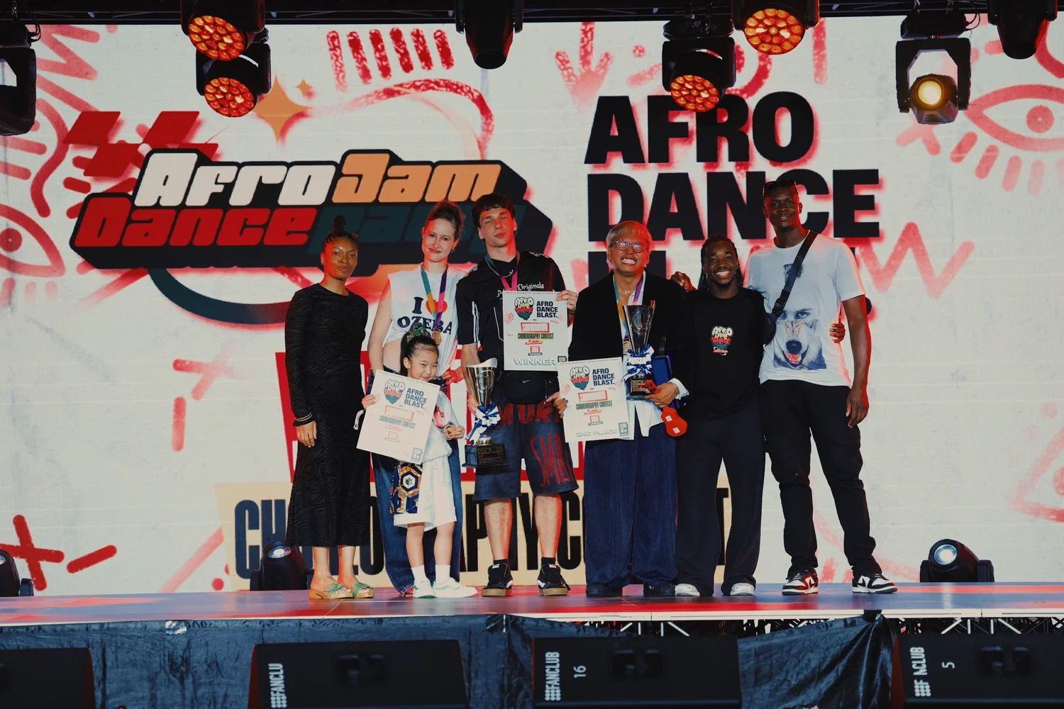 Edition 5 The Showdown Solos podium