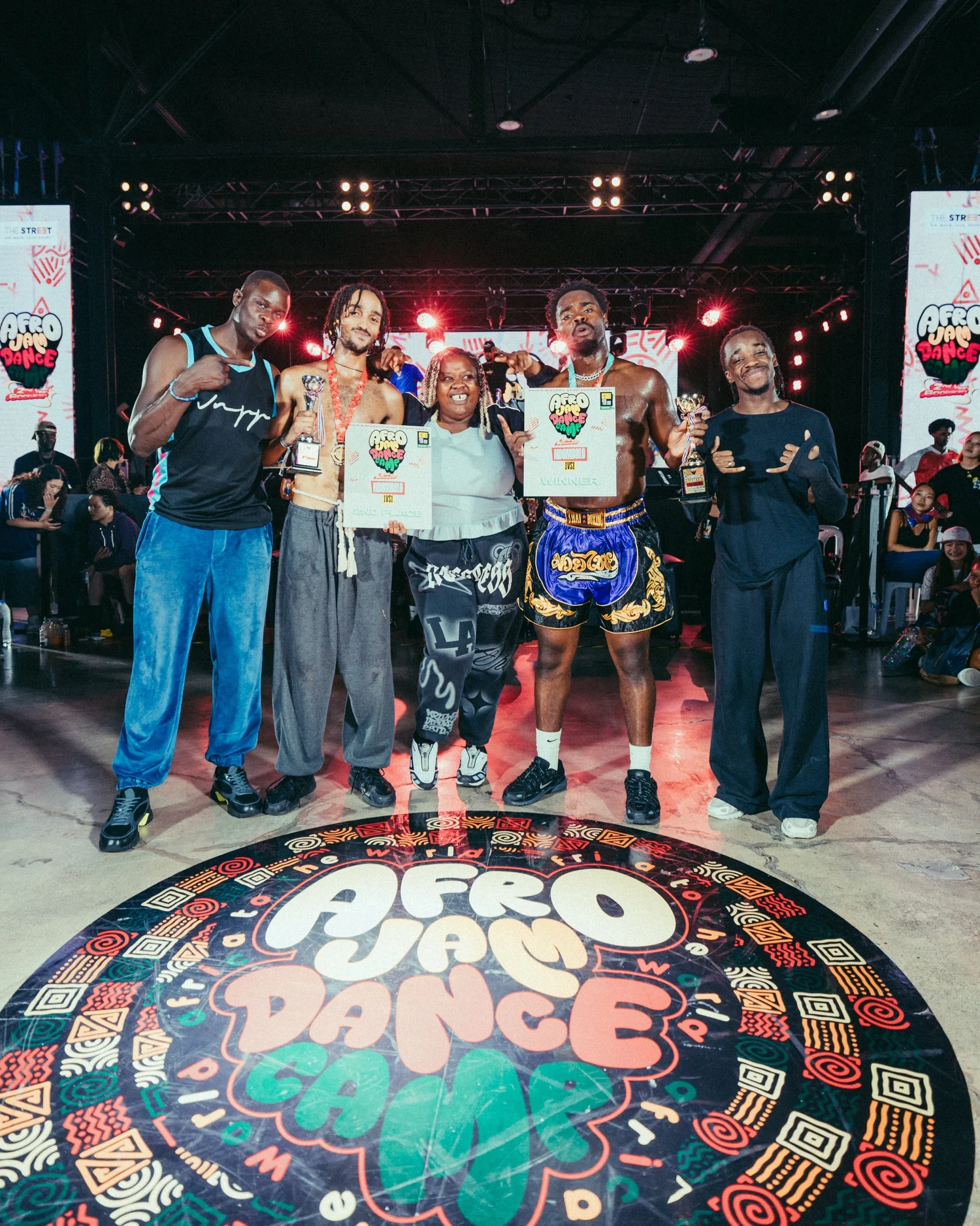 Edition 5 Ndombolo 1 vs 1 podium