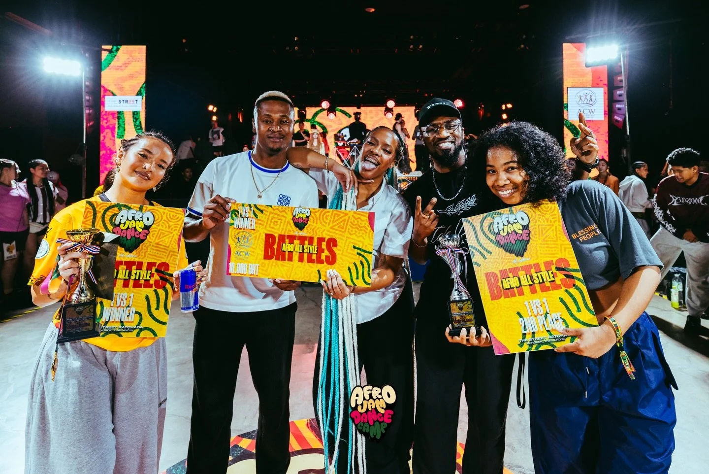 Edition 4 Afro All Styles 1 vs 1 podium