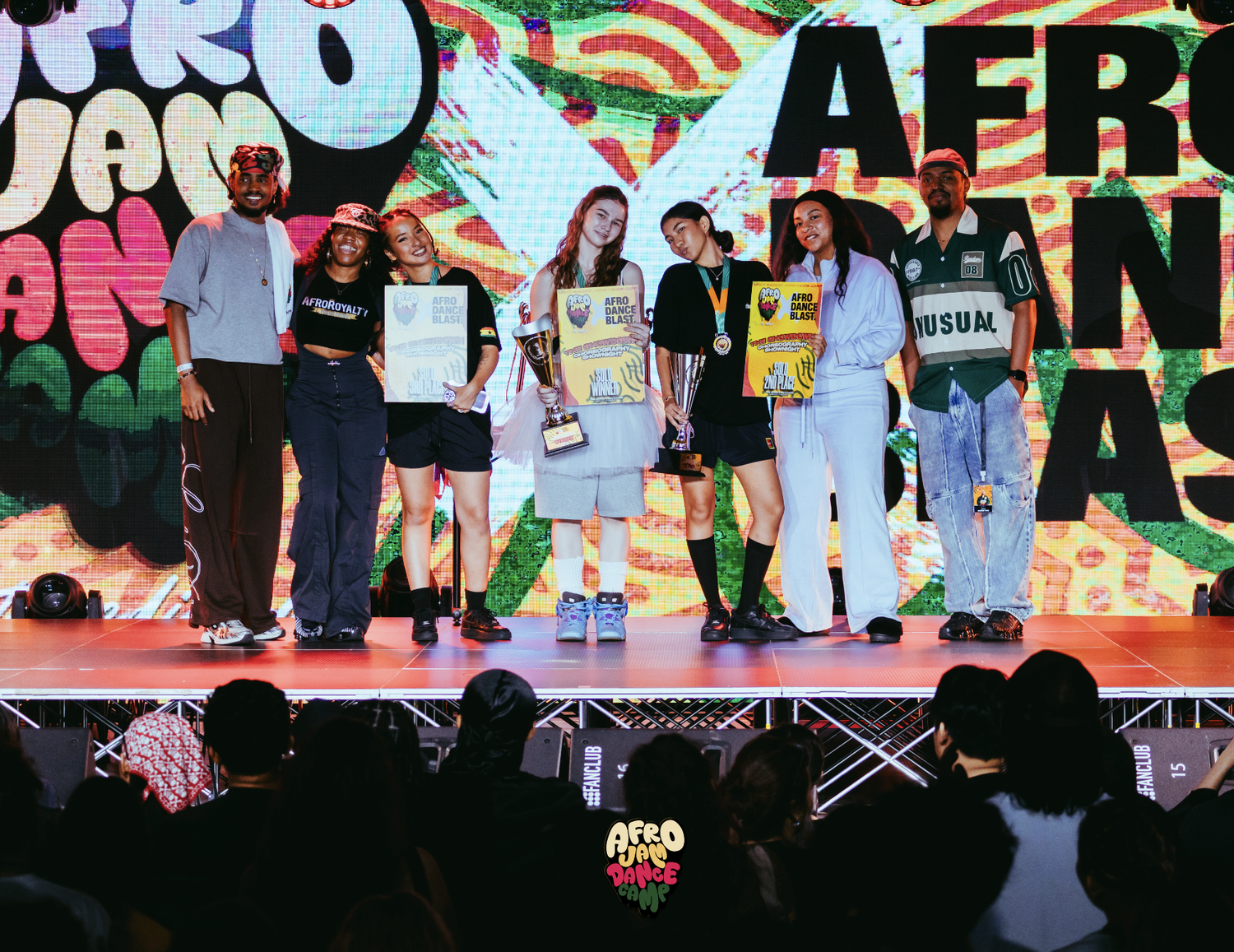 Edition 4 The Showdown Solos podium