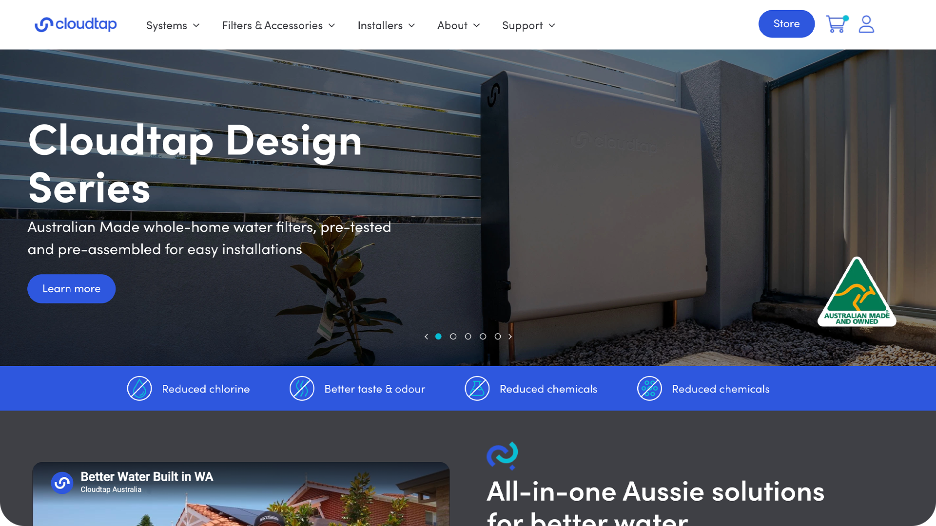 Cloudtap website browser