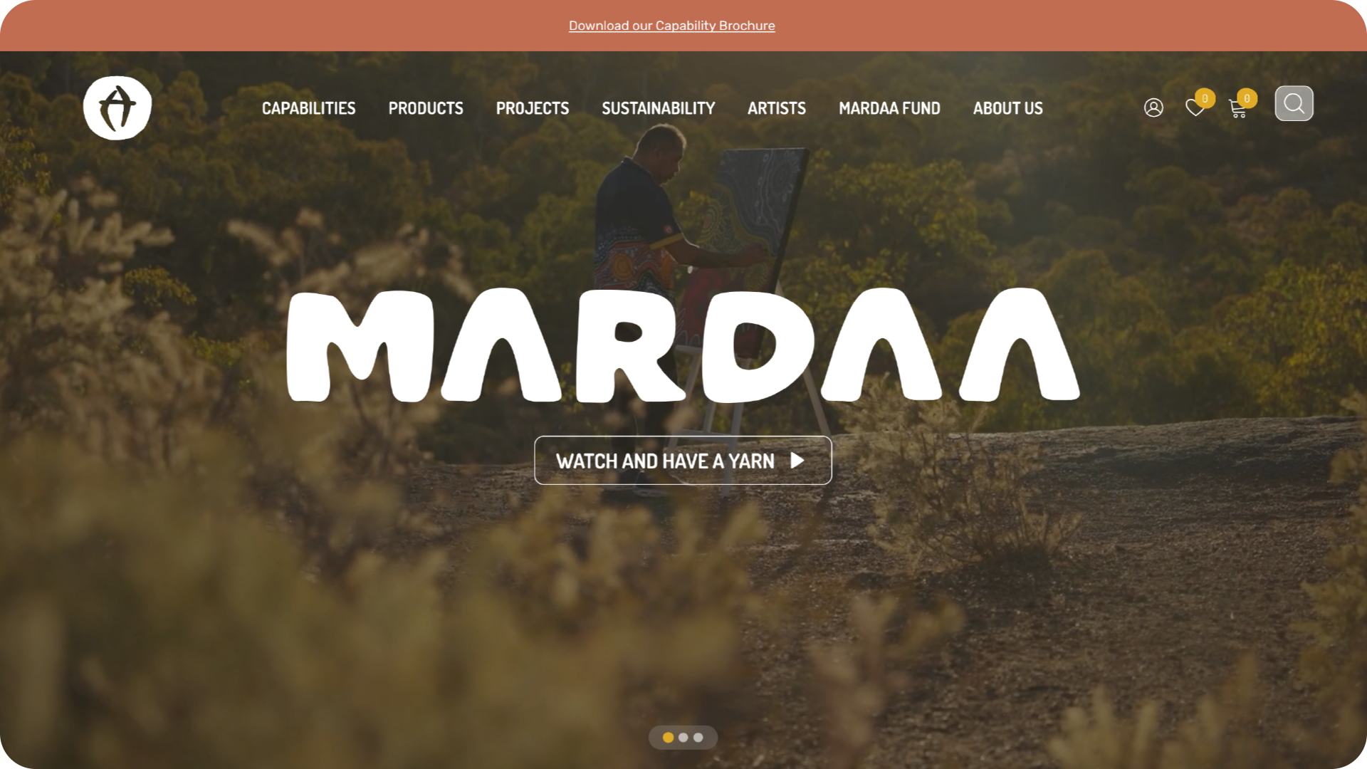 Mardaa website browser