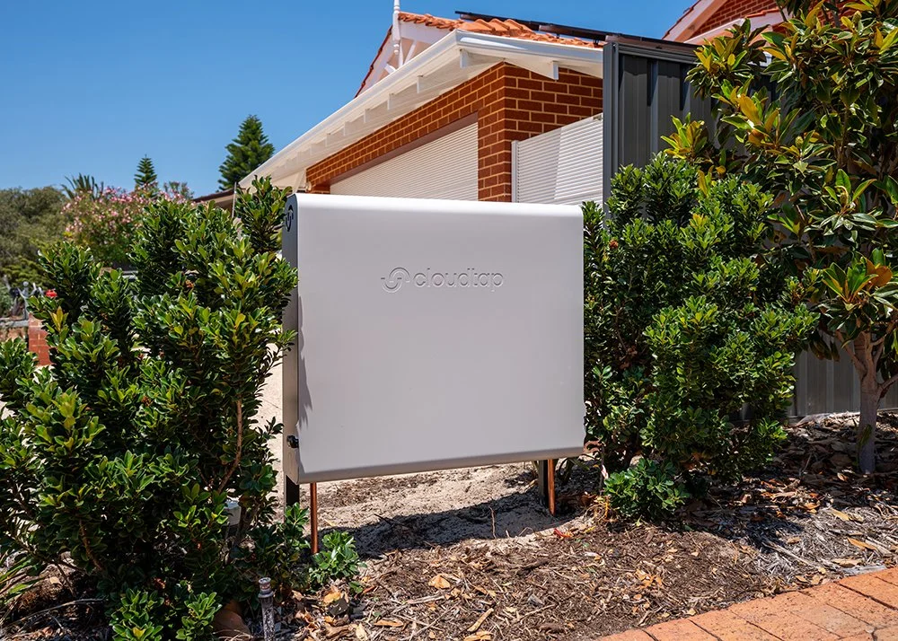 A Cloudtap Design Series unit installed at a property
