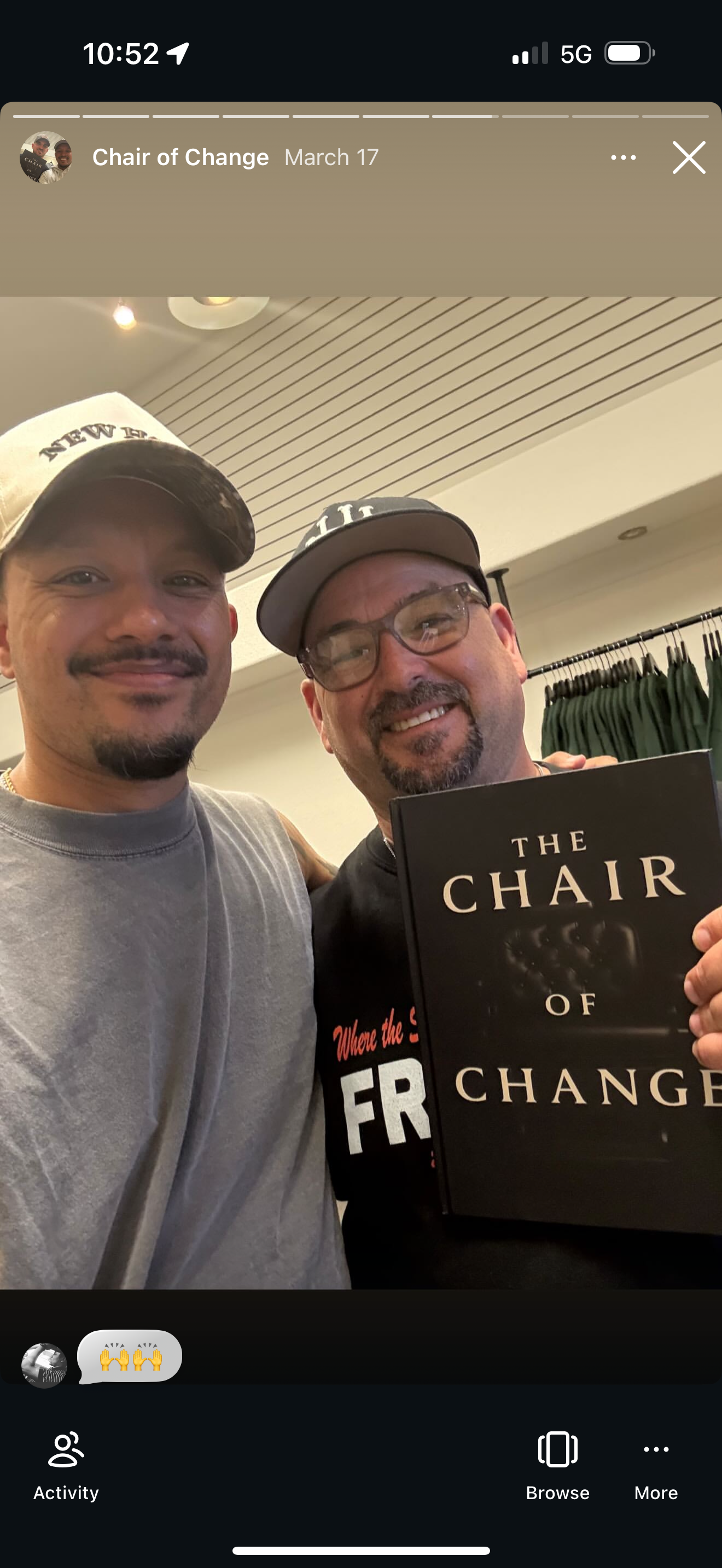 Chair of Change community story