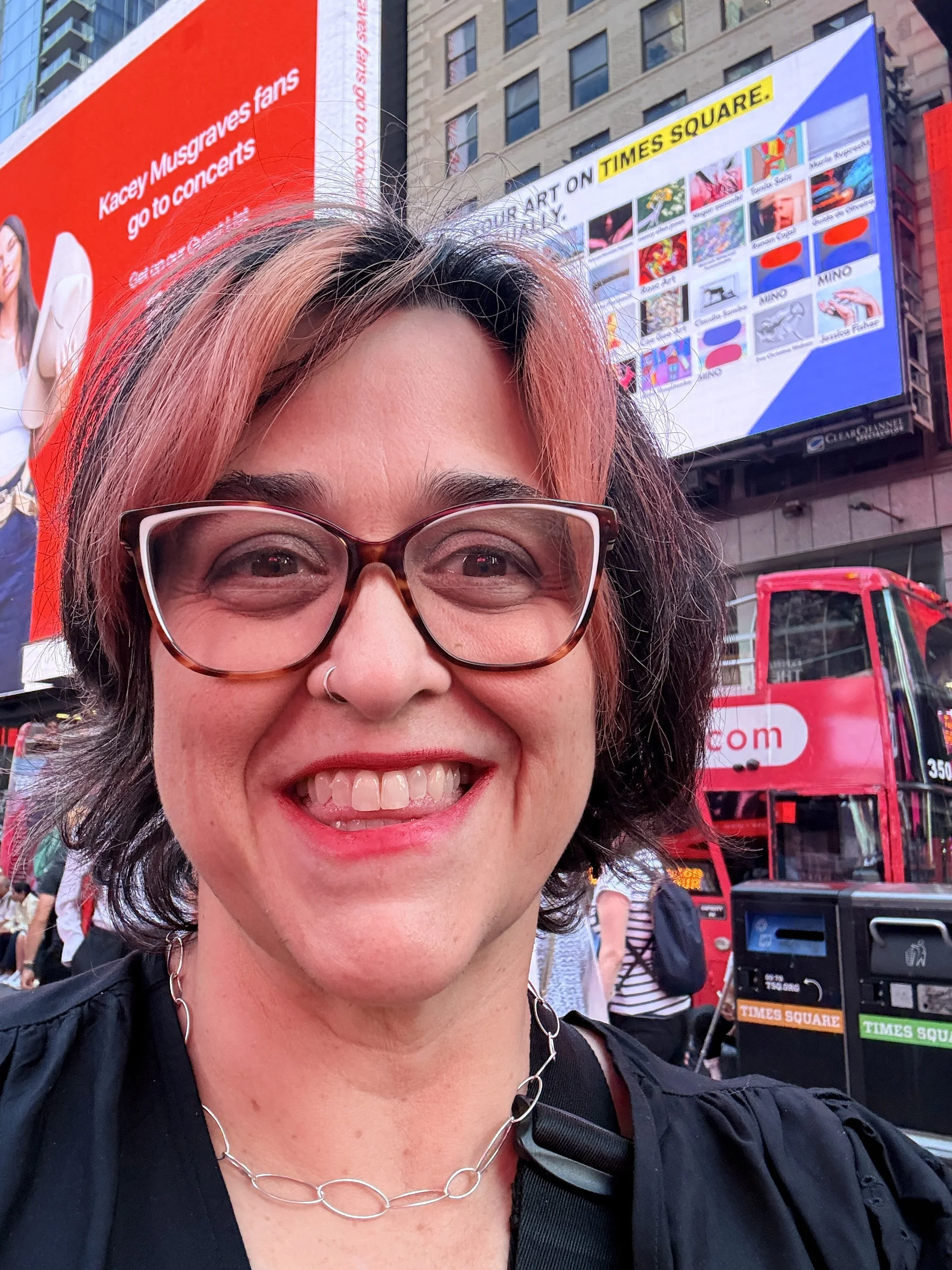 Times Square New York billboard showcase