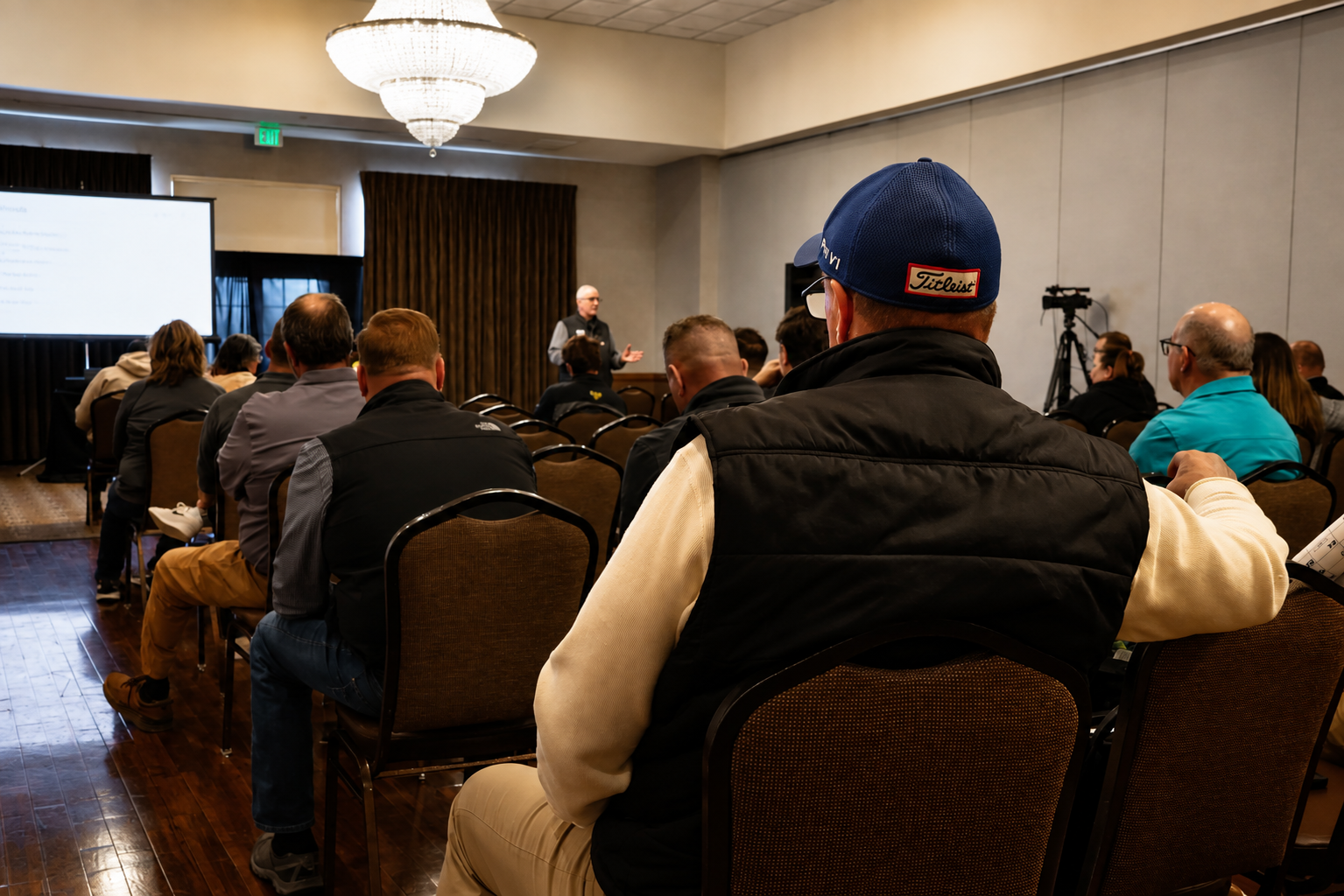 A Beyond Safety presenter leading an educational session