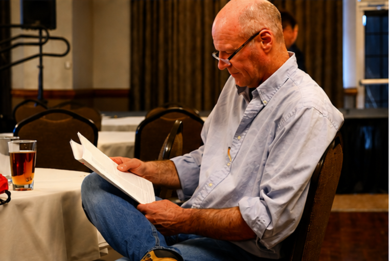 Beyond Safety attendees participating in a general conference session