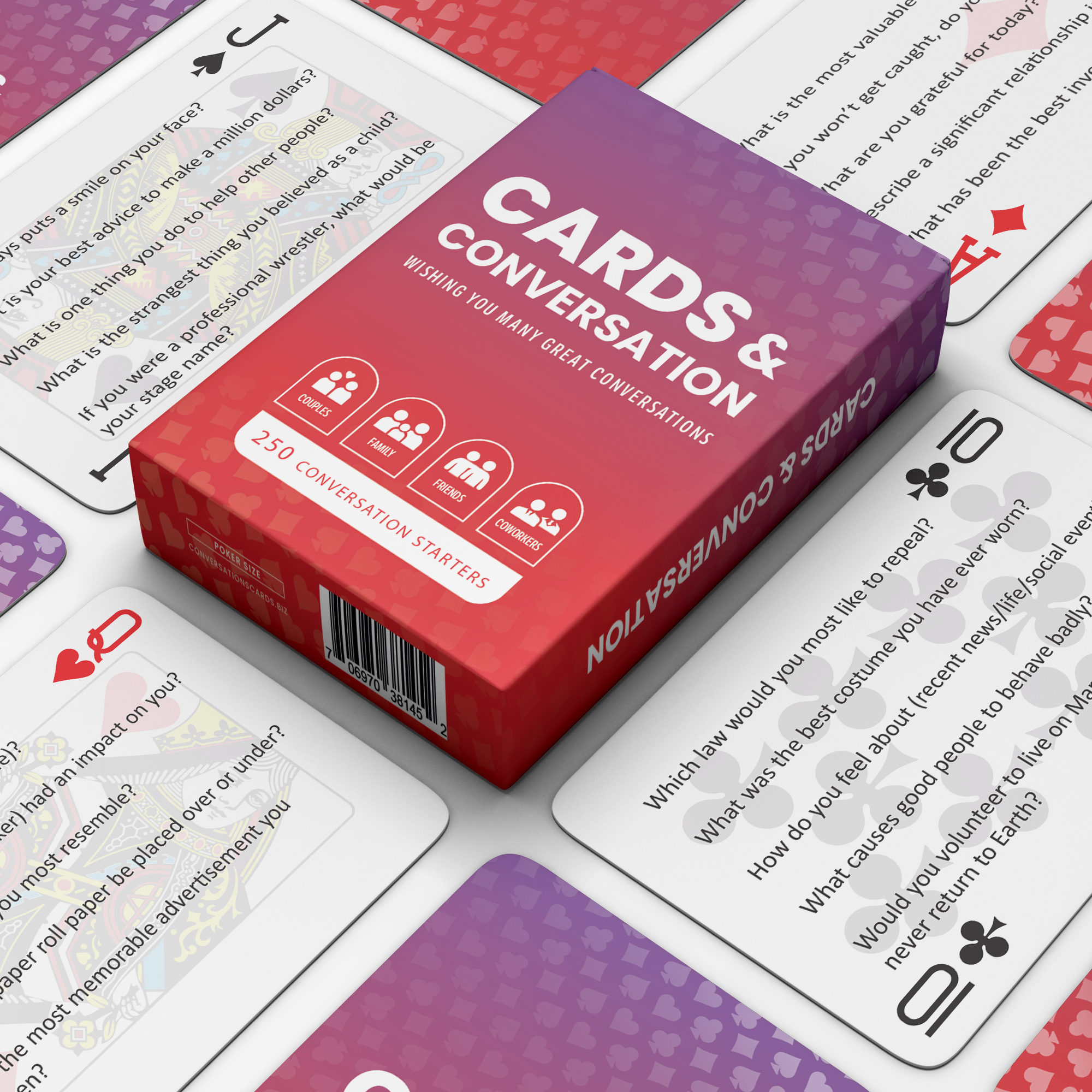 Cards and Conversation premium packaging