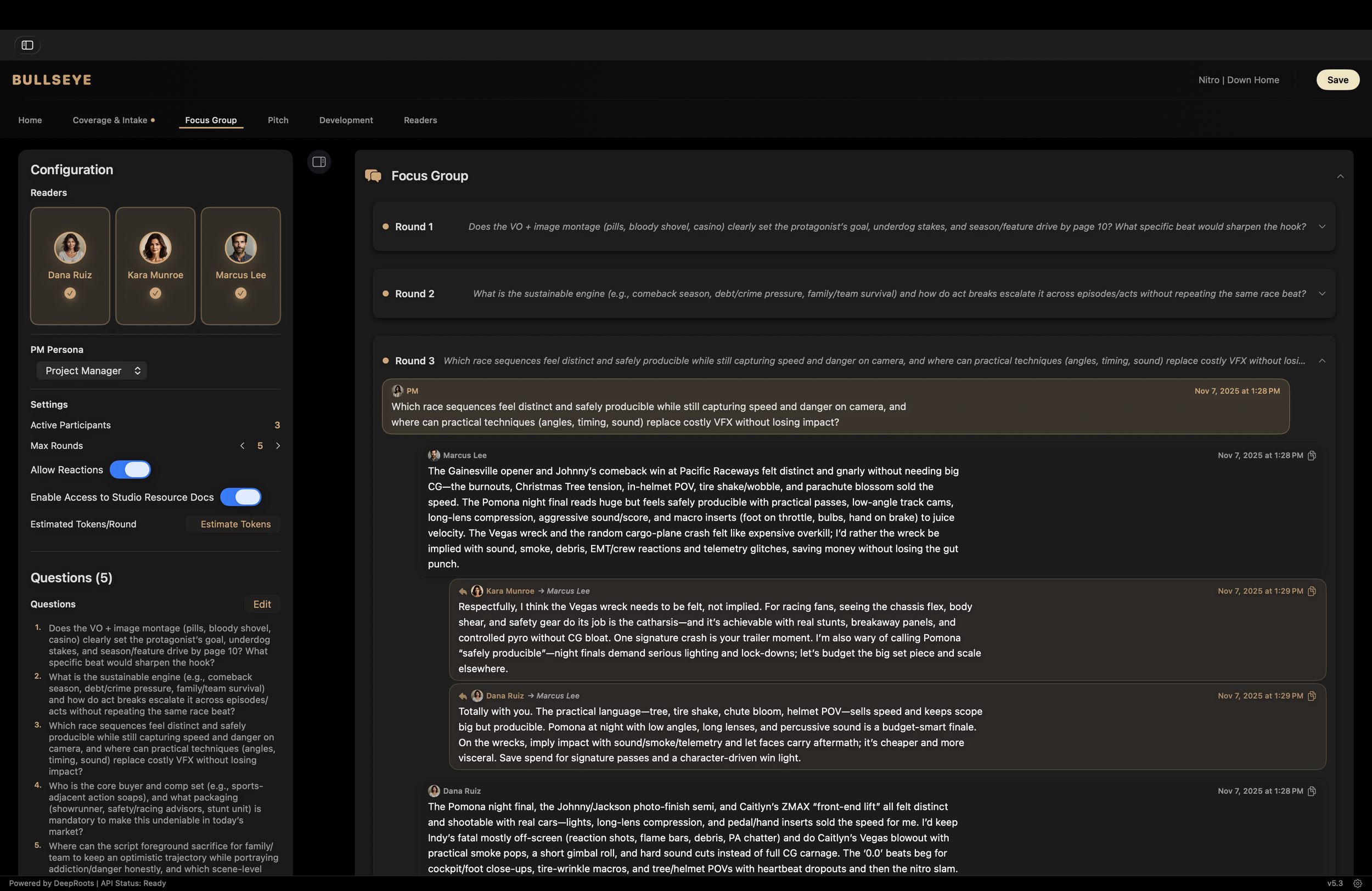 BULLSEYE Reader Profile