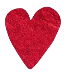 Handmade red Heart