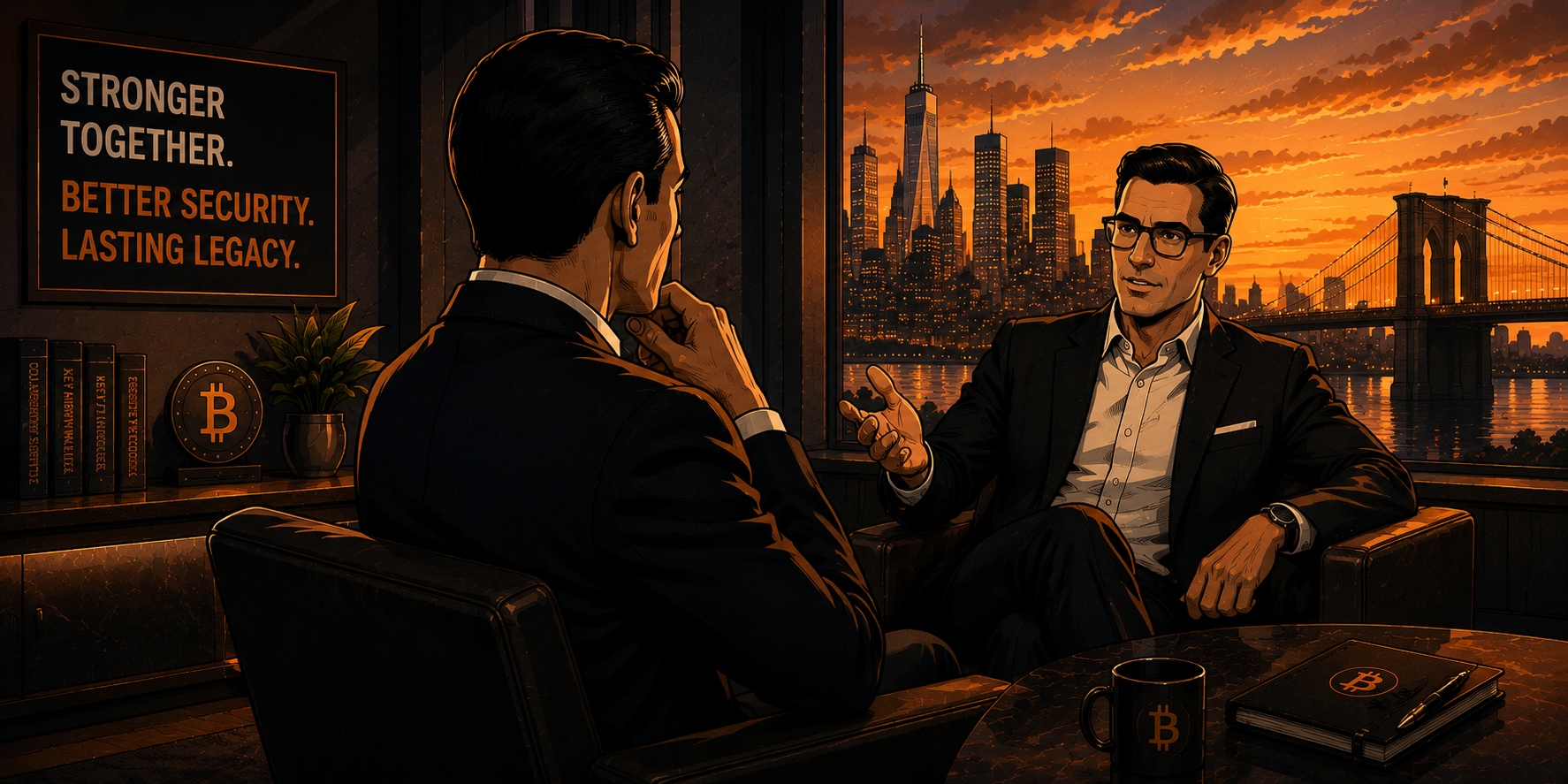 The Bitcoin Adviser client referrals