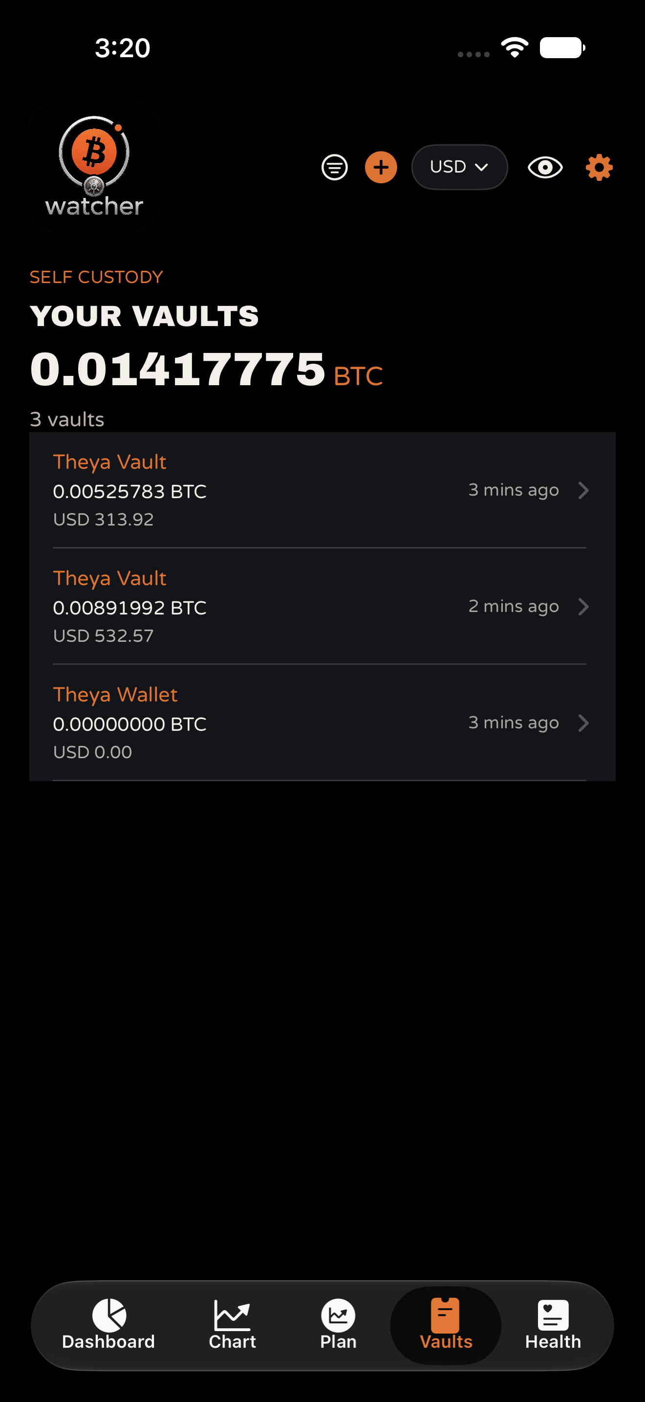 TBA Vault Watcher Vaults: all your vaults in one list