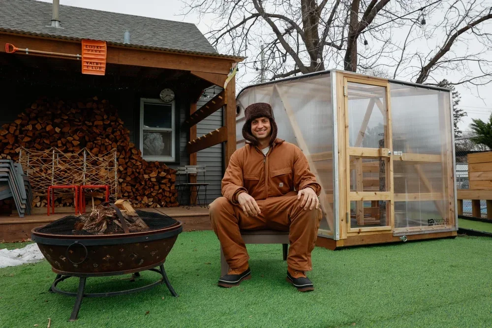Jake Kuhn, founder of SweetDrip Sauna