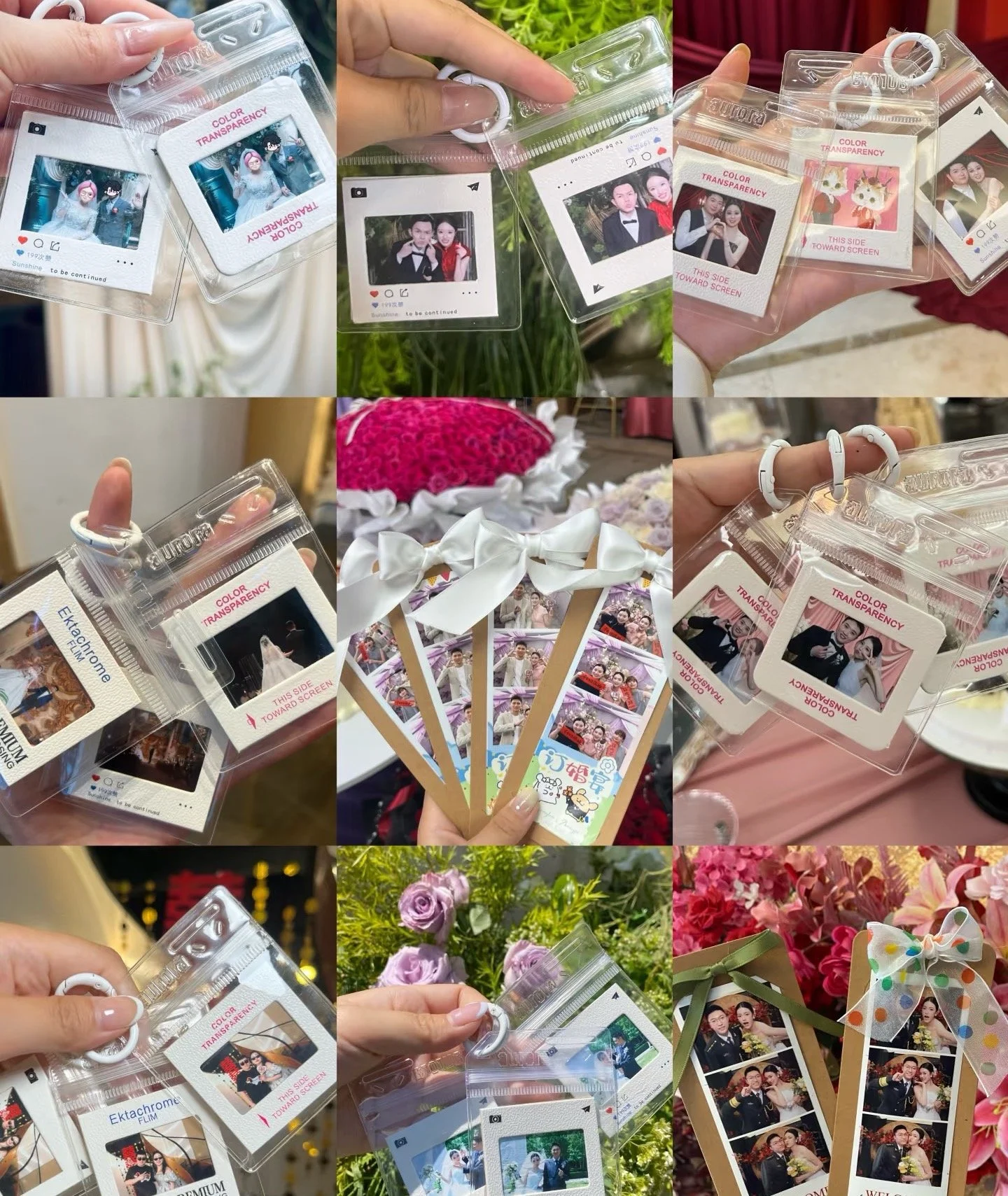 Keychain station in action