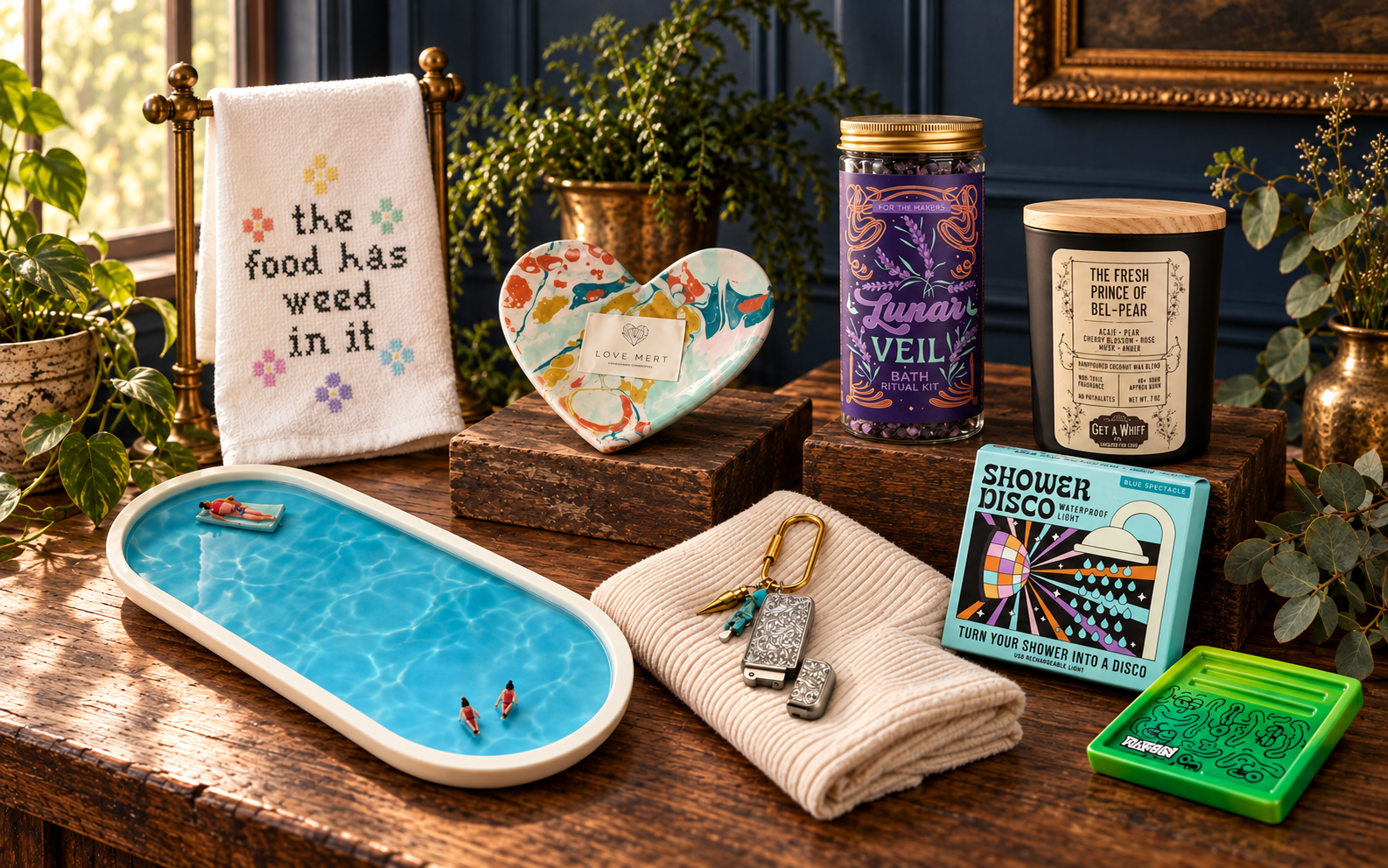Useful tools and accessories selected for style and personality