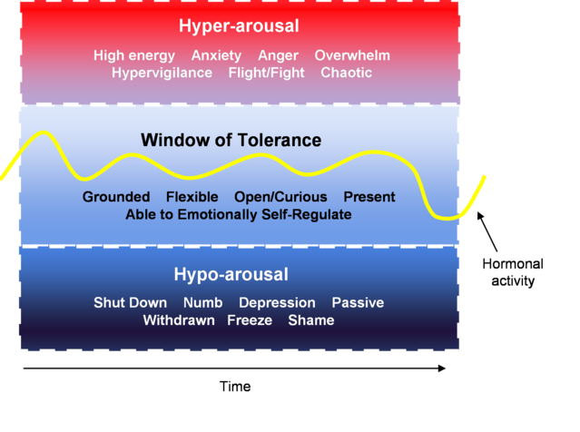 Window of Tolerance Diagram