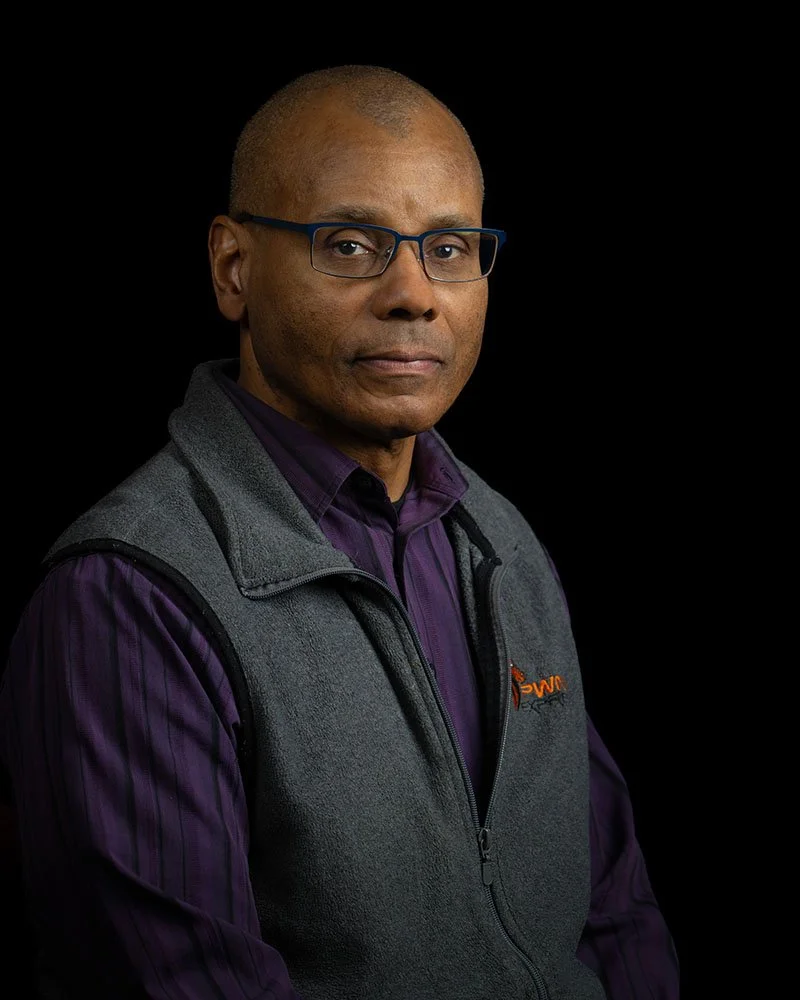 A portrait of Reverend Mark Hughes