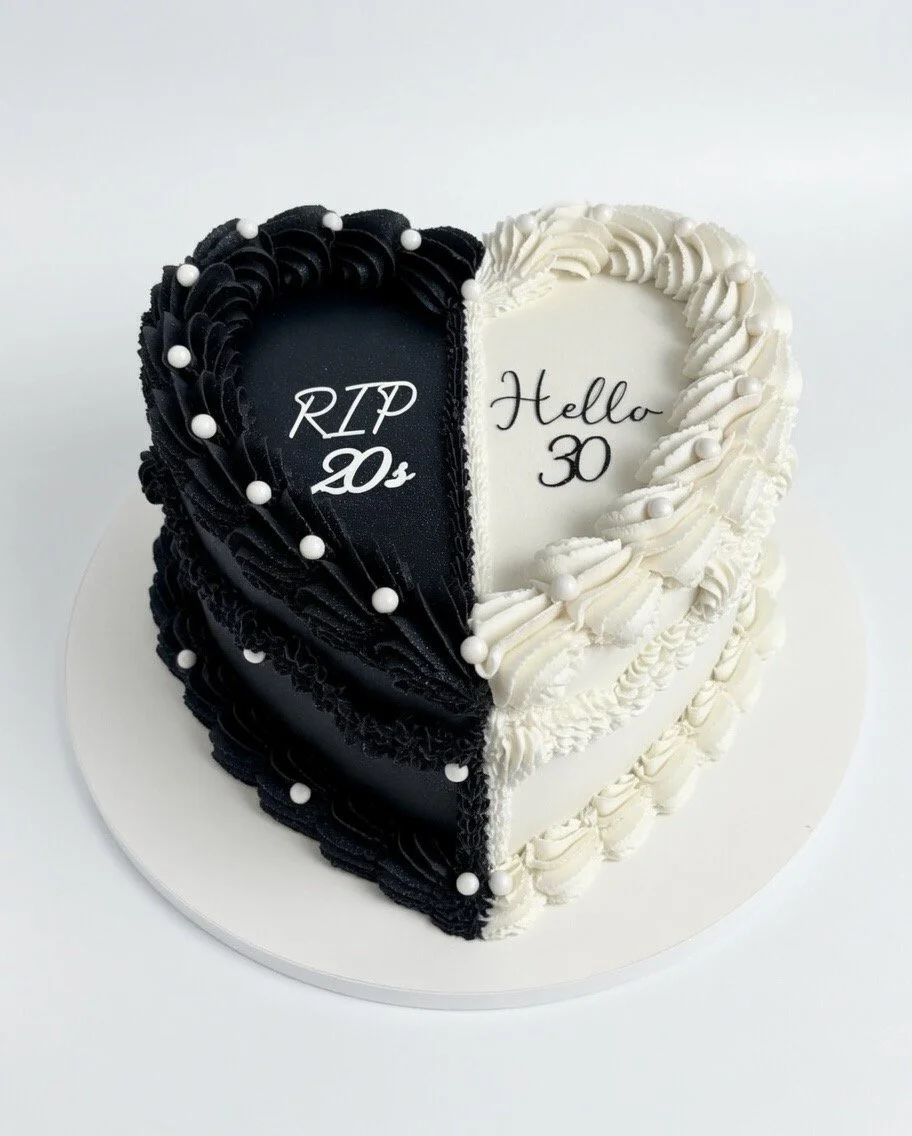 Rip 20's Hello 30's Corazón — Pastelería La Merced Valencia