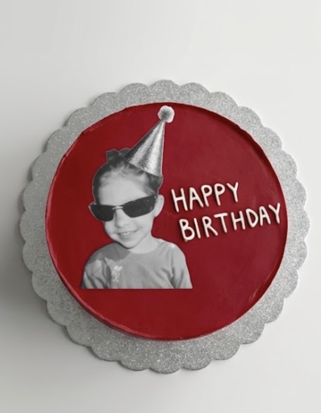 Tarta de Foto Divertida