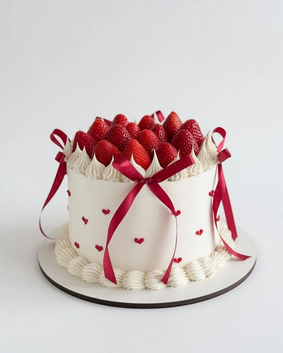 Tarta Coquette con Fresas Valencia