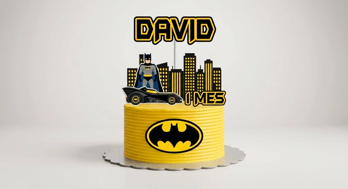 Tarta Batman personalizada Valencia