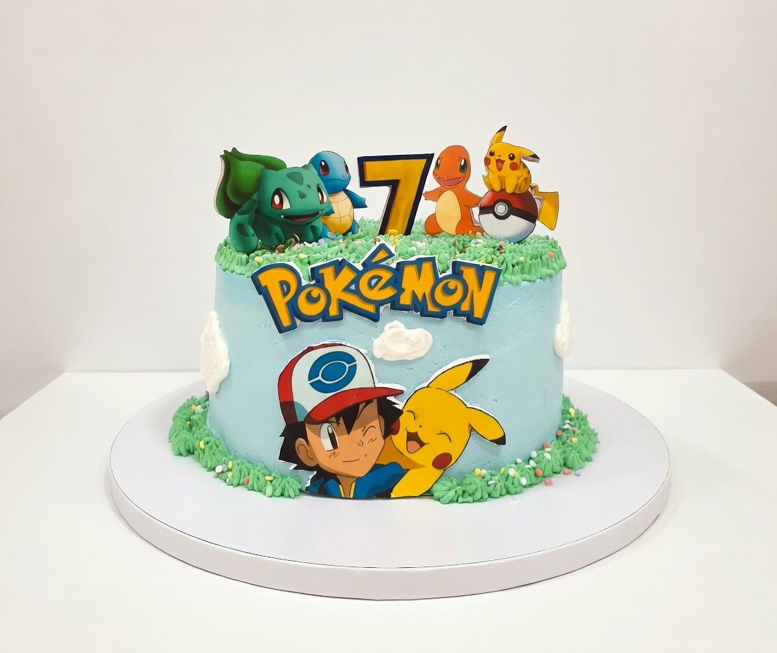 Tarta Pokémon Clásica personalizada Valencia