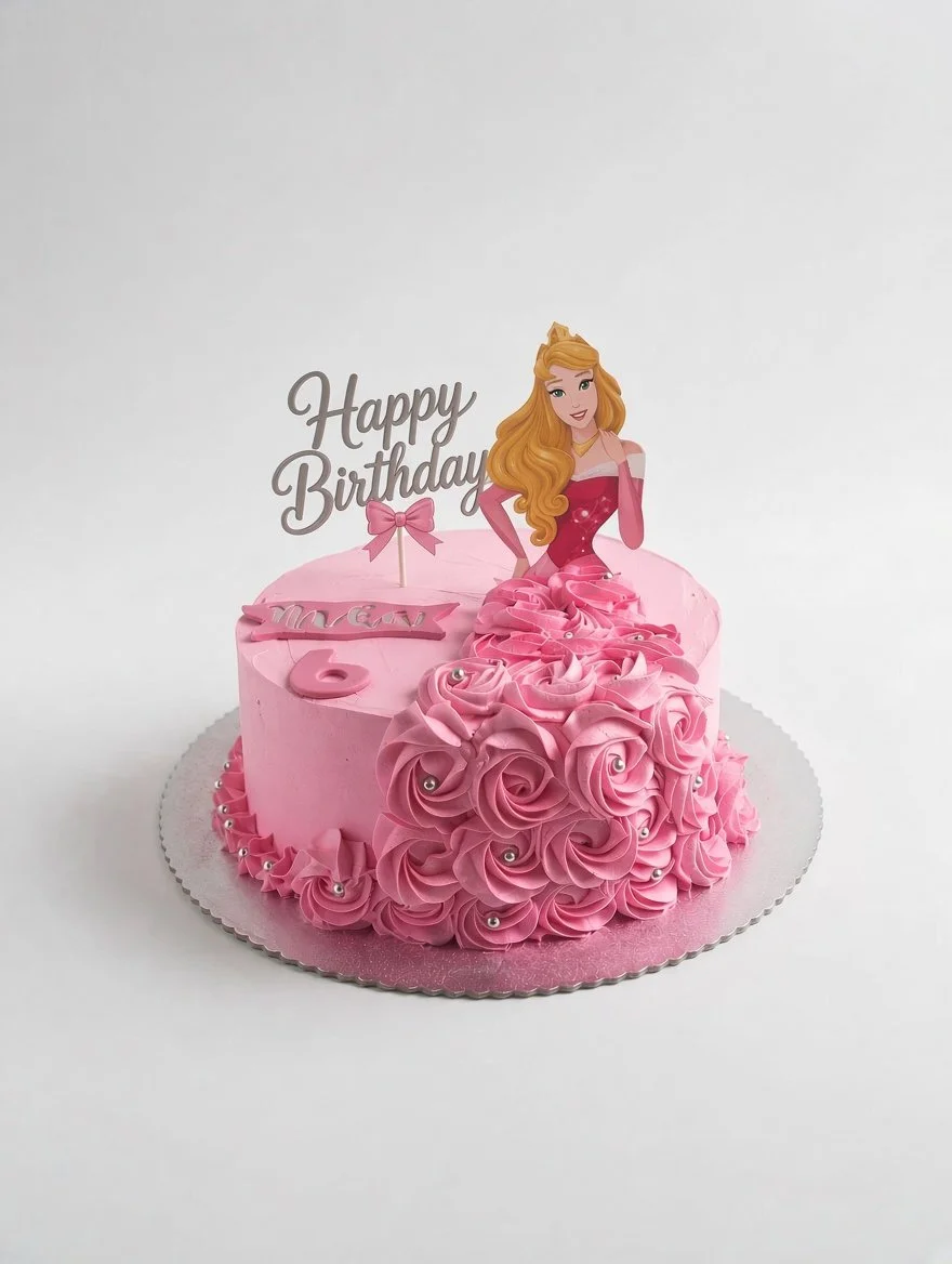 Tarta Bella Durmiente Clásica personalizada Valencia