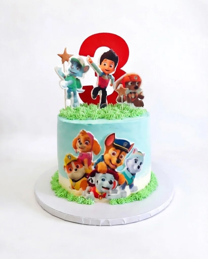 Tarta Paw Patrol Equipo personalizada Valencia