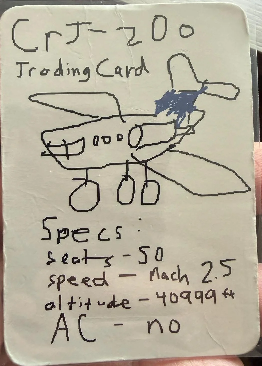 Passenger Cards — Delta Pilot Cards