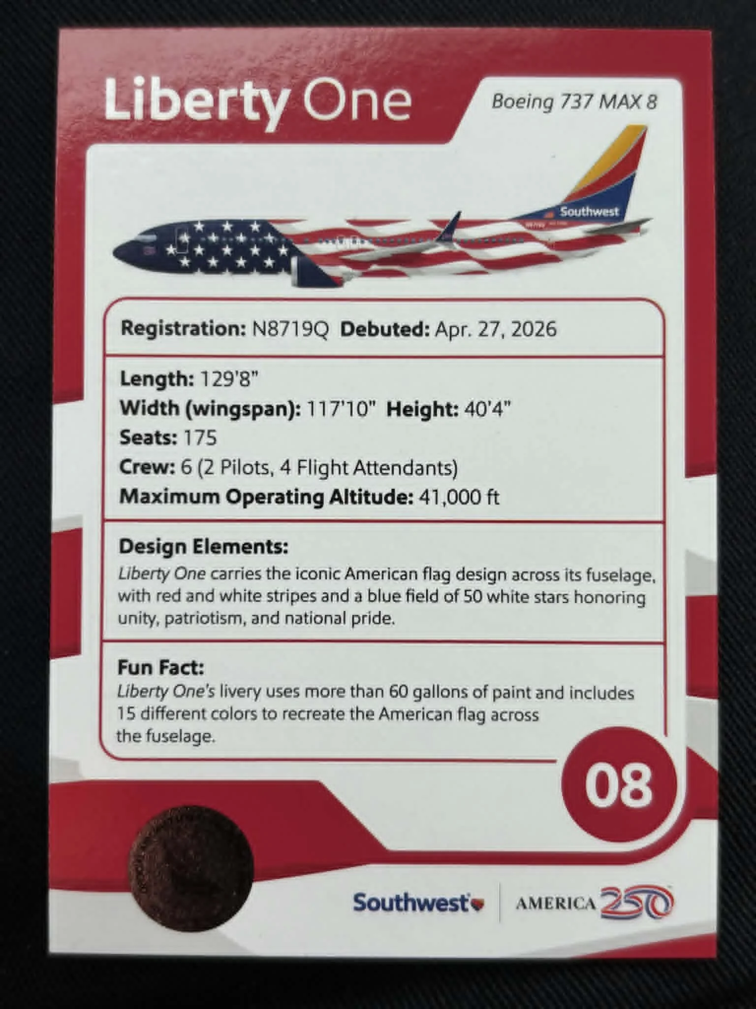Official Southwest cards — Delta Pilot Cards