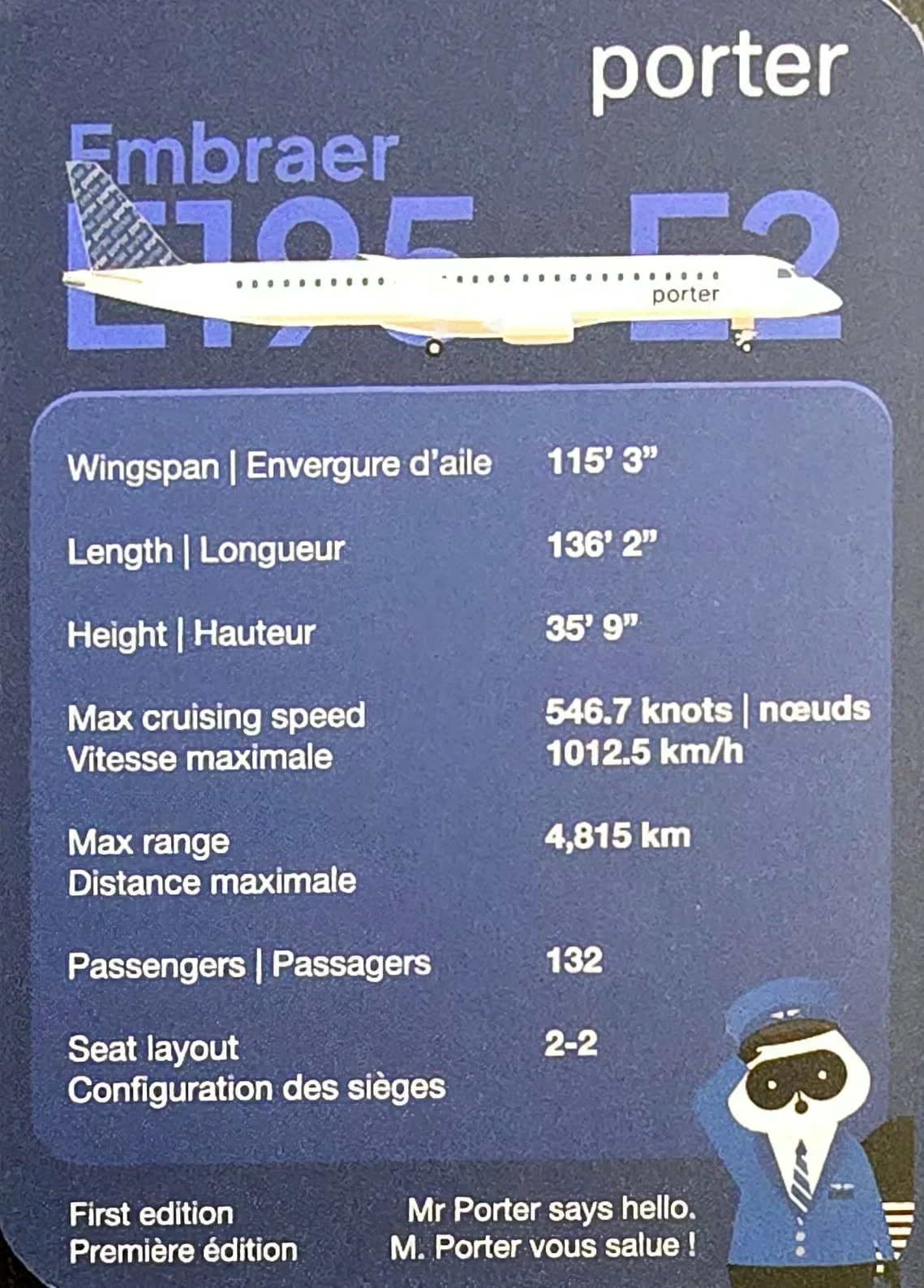 Porter — Delta Pilot Cards
