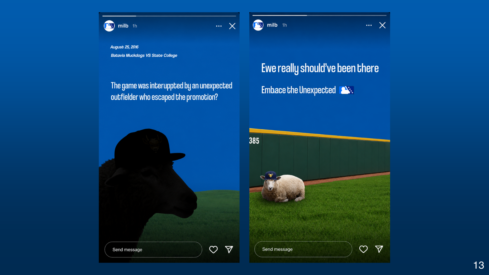 Sneaky Sheepy social campaign execution
