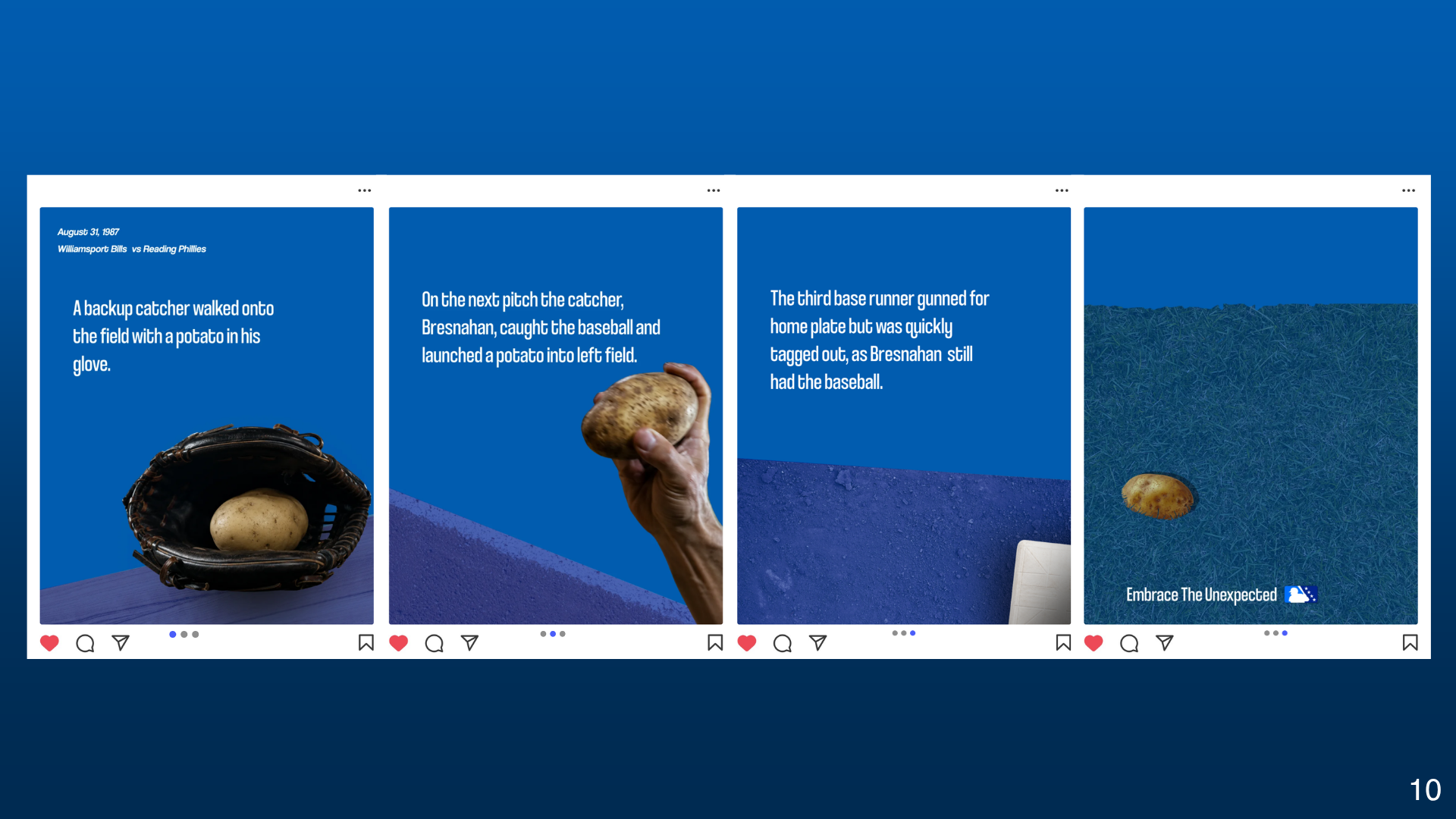 Hidden potato trick social campaign execution