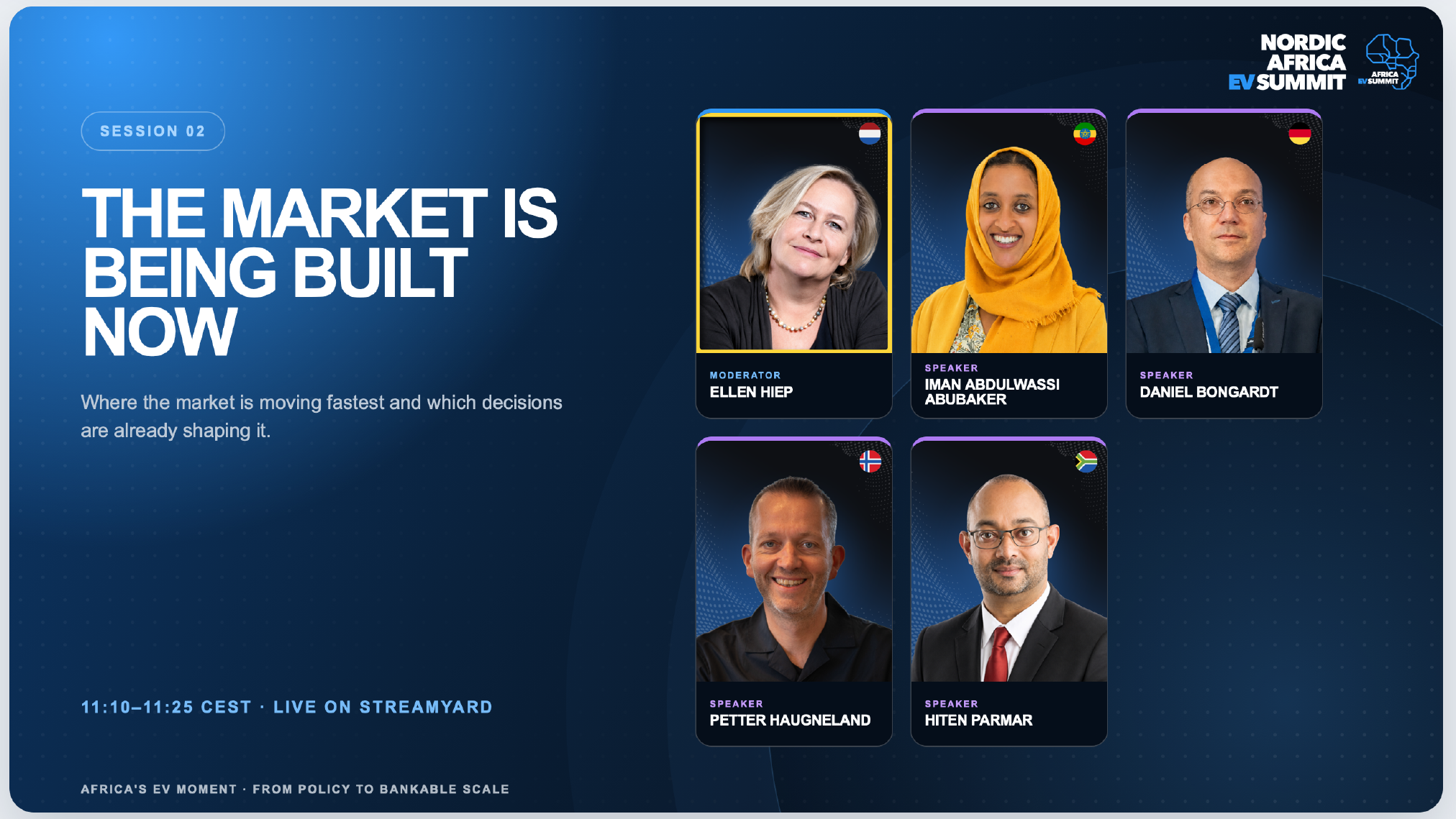The Market Is Being Built Now webinar session