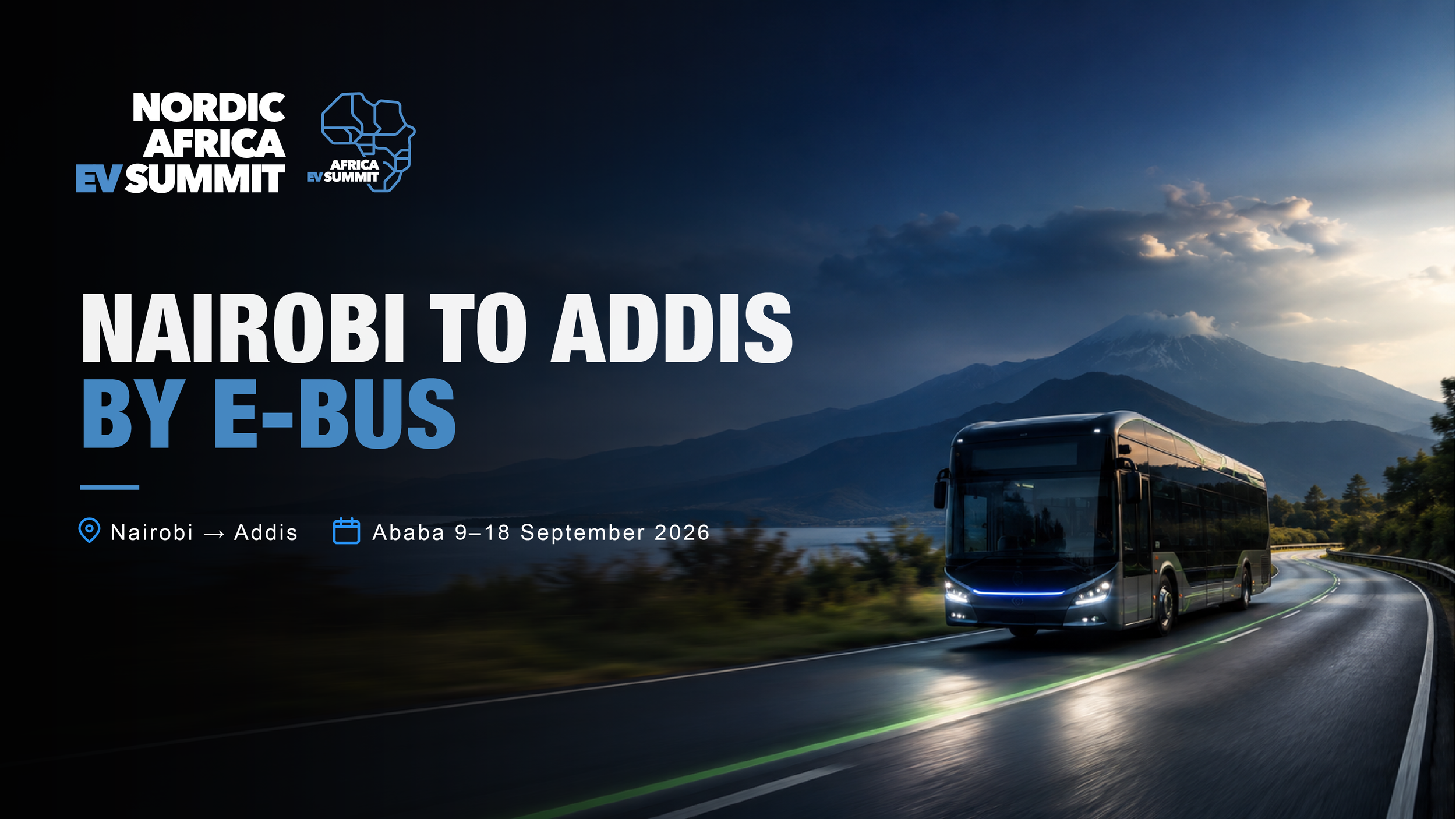 Nairobi to Addis by E-Bus video